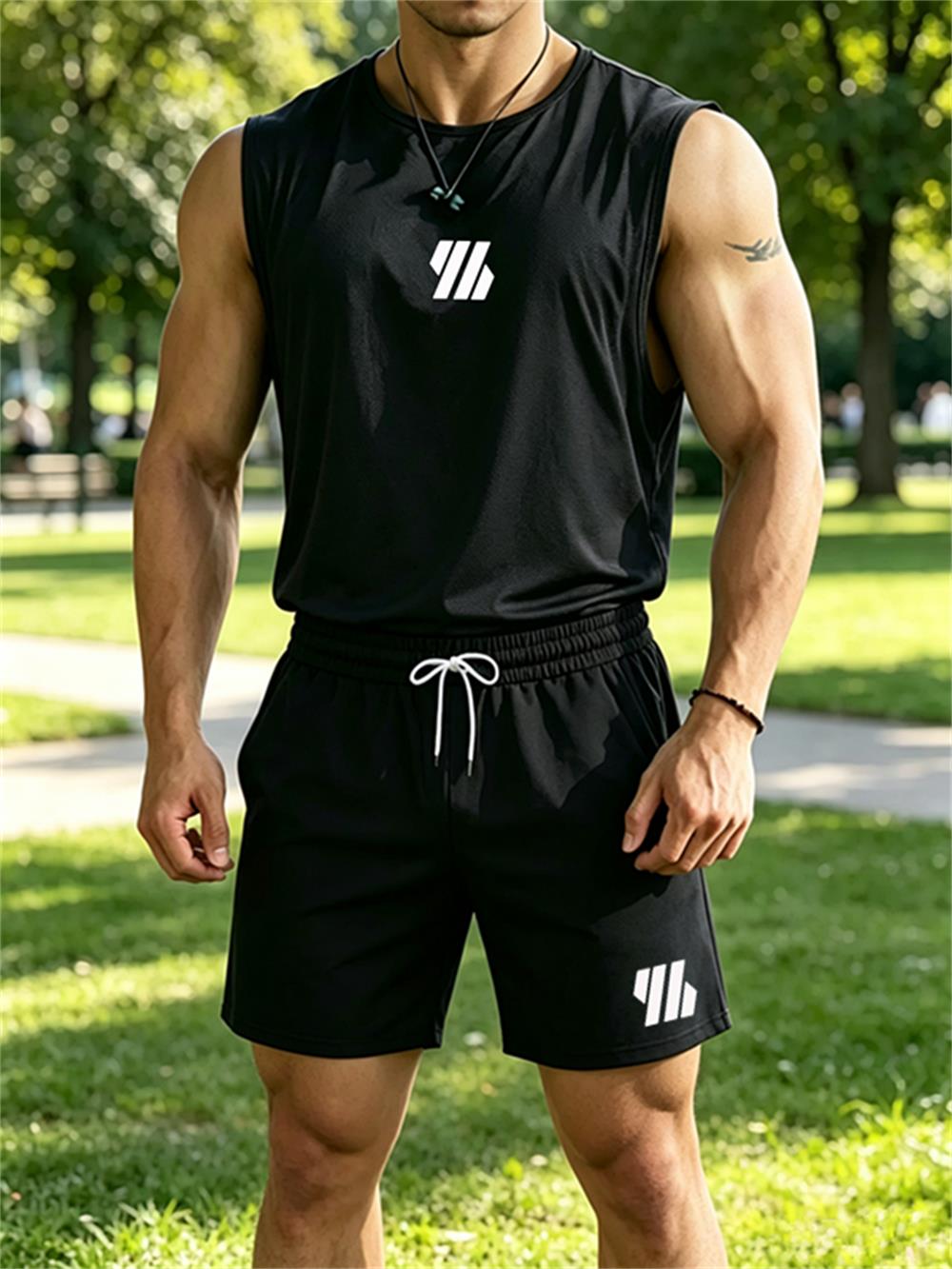 Mens Fashion Summer - طقم رياضي رجالي جديد لعام 2026