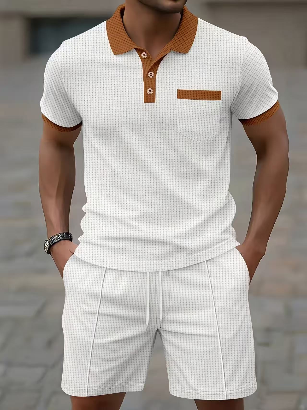 Men'S Fashion Videos - طقم قميص بولو رجالي صيفي الأكثر