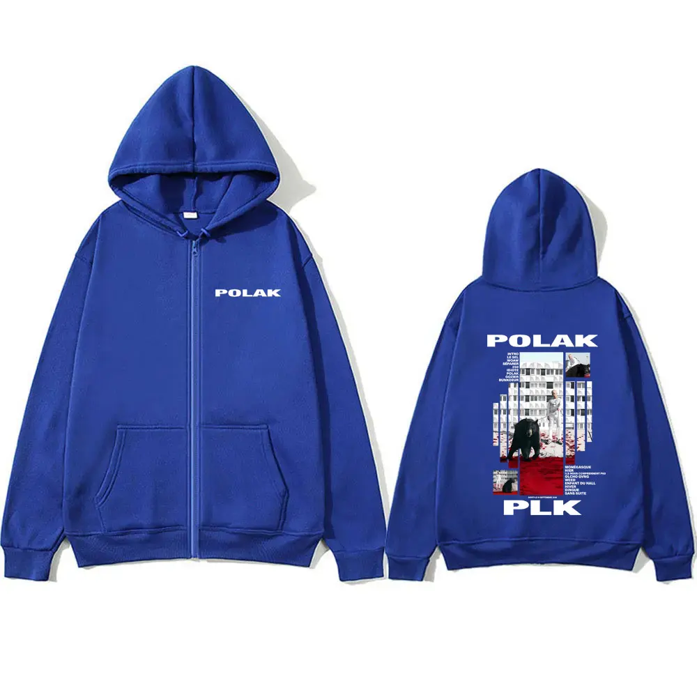 هودي بسحاب بطبعة رابر Plk Pola - مراجعة Mens Fashion Zip Up Hoodies وسعره