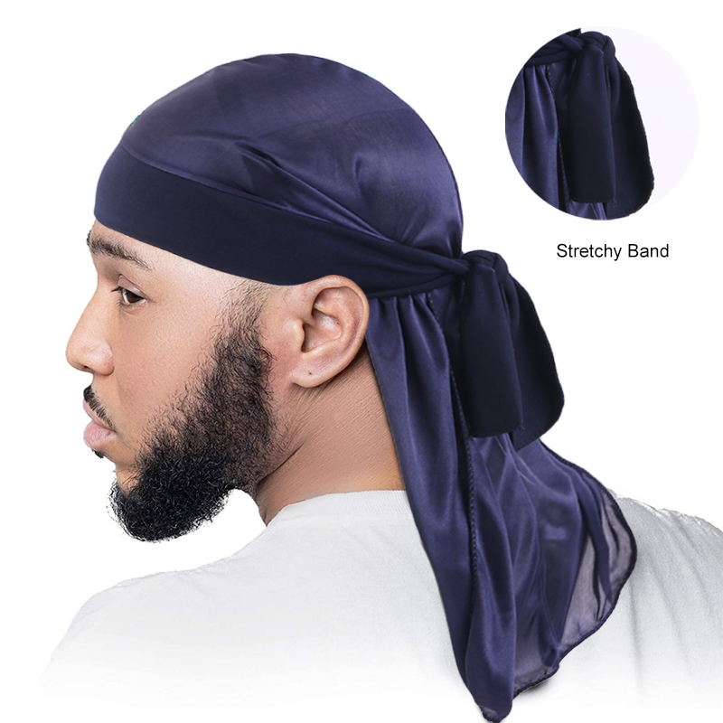 الرجال حريري Durags عصابات قبع - مراجعة Men'S Fashion With Hat وسعره