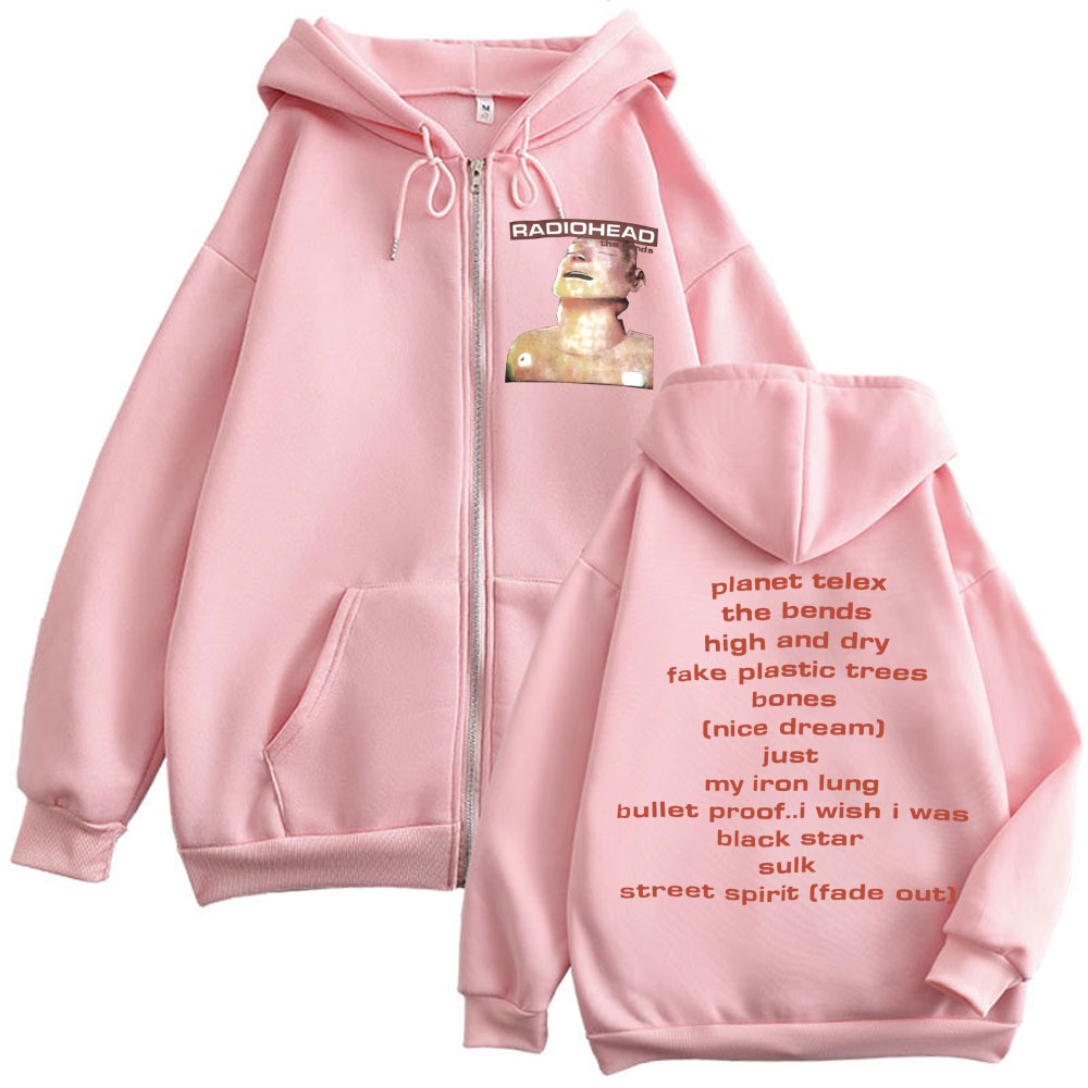 هودي بسحاب بتصميم ألبوم موسيقى - مراجعة Mens Fashion Zip Up Hoodies وسعره