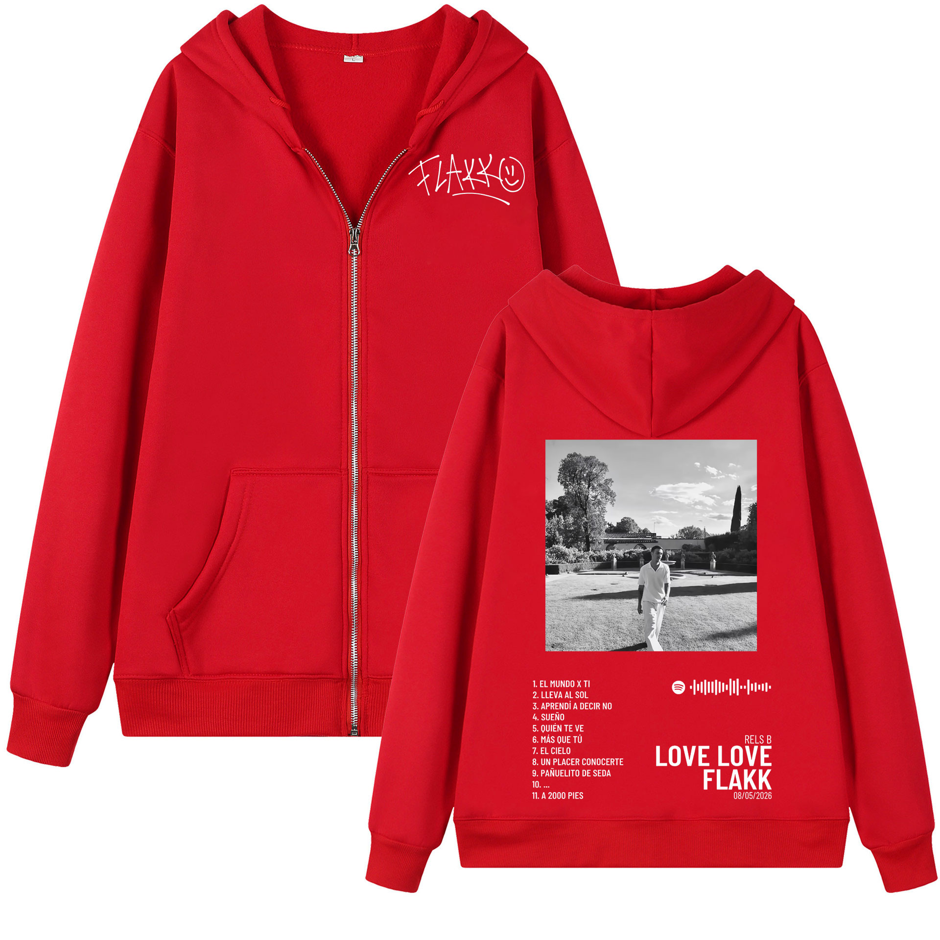 هودي بسحاب بتصميم رابر ريلز بي - مراجعة Mens Fashion Zip Up Hoodies وسعره