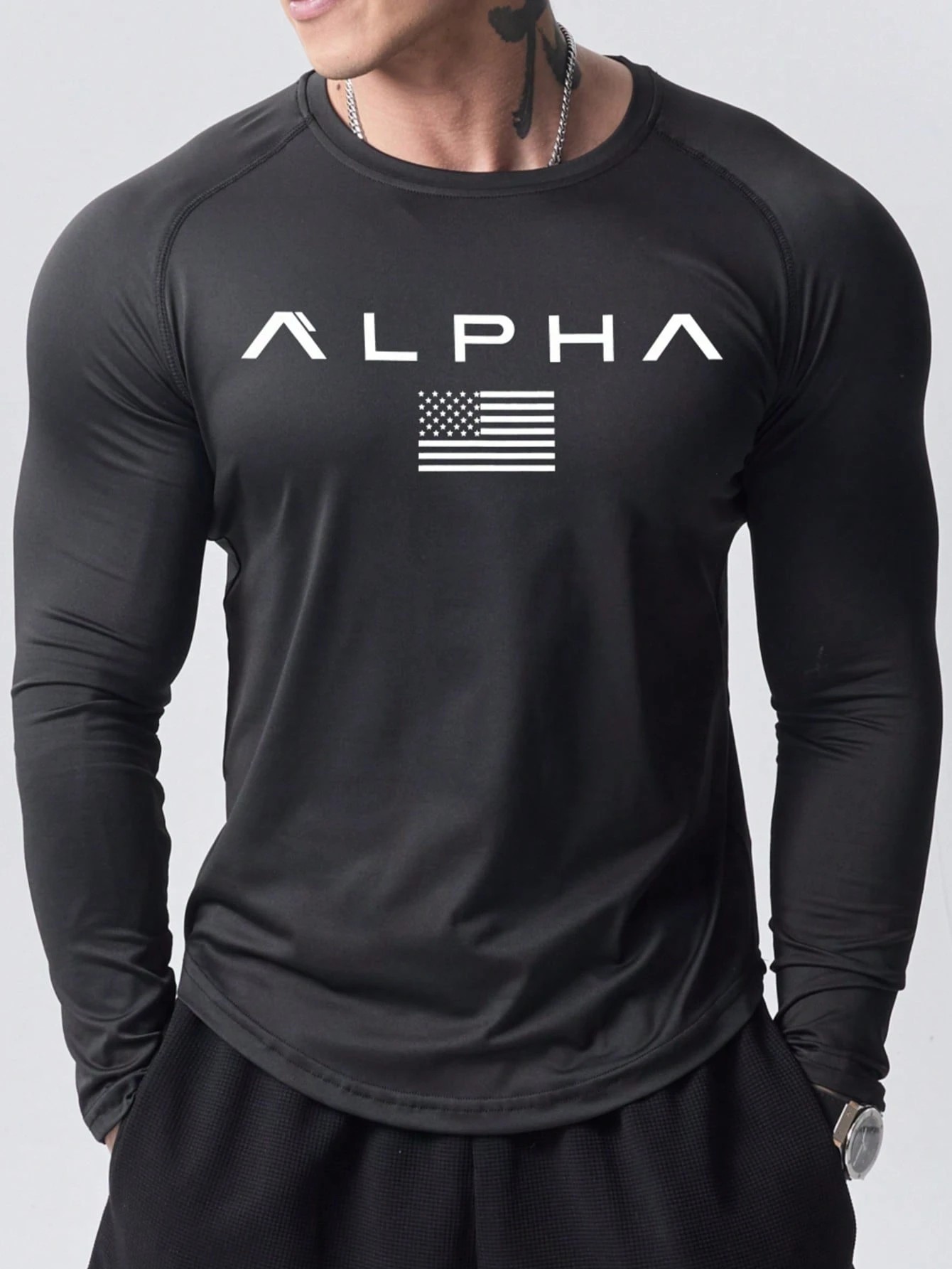 تي شيرت رجالي جديد بأكمام طويل - مراجعة Mens Fashion Clothes وسعره