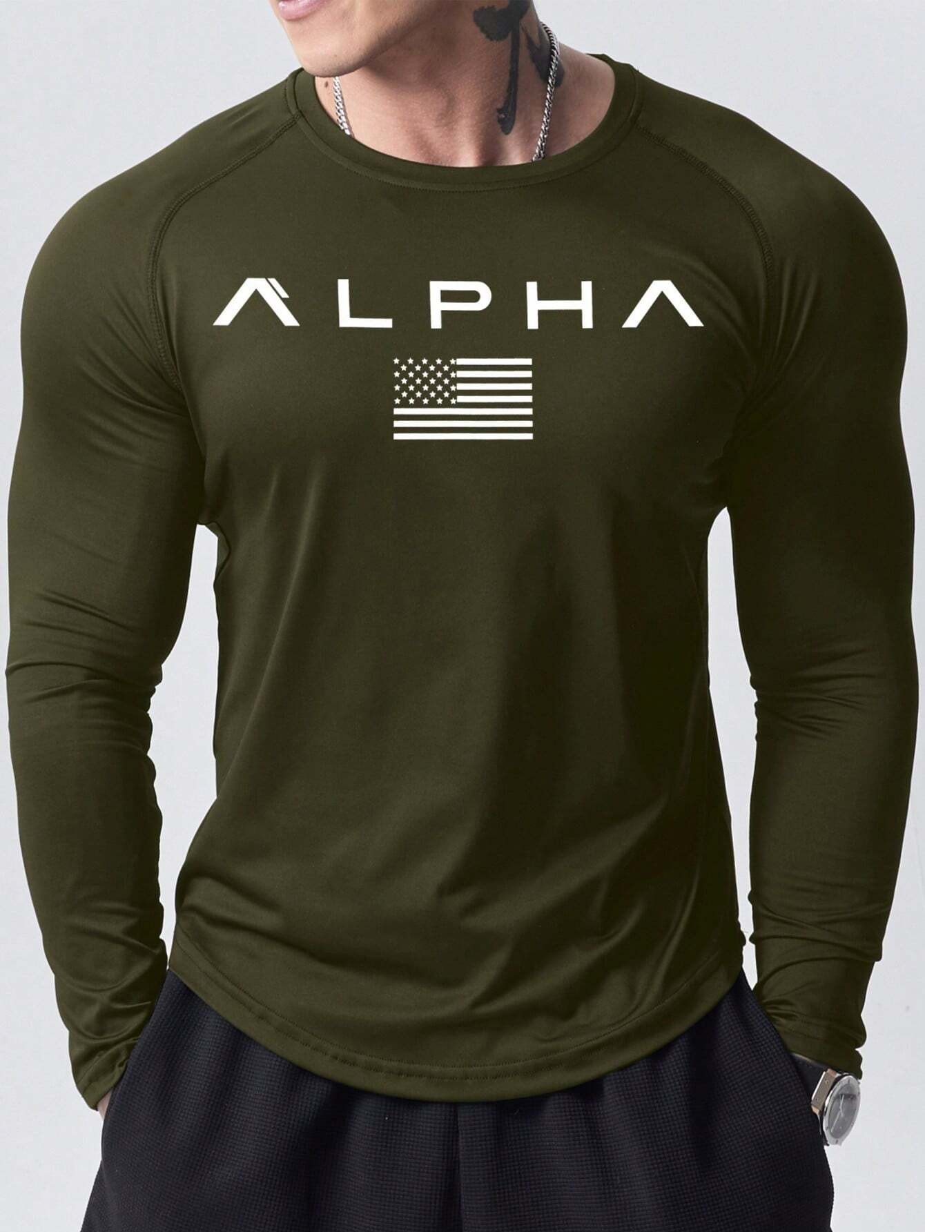 تي شيرت رجالي جديد بأكمام طويل - مراجعة Mens Fashion Clothes وسعره