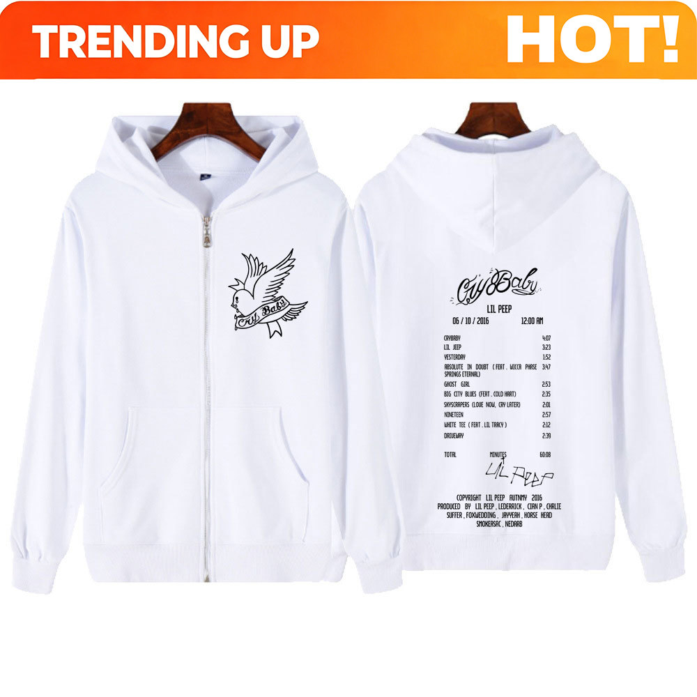 هودي بسحاب بتصميم ألبوم Cry Ba - مراجعة Mens Fashion Zip Up Hoodies وسعره