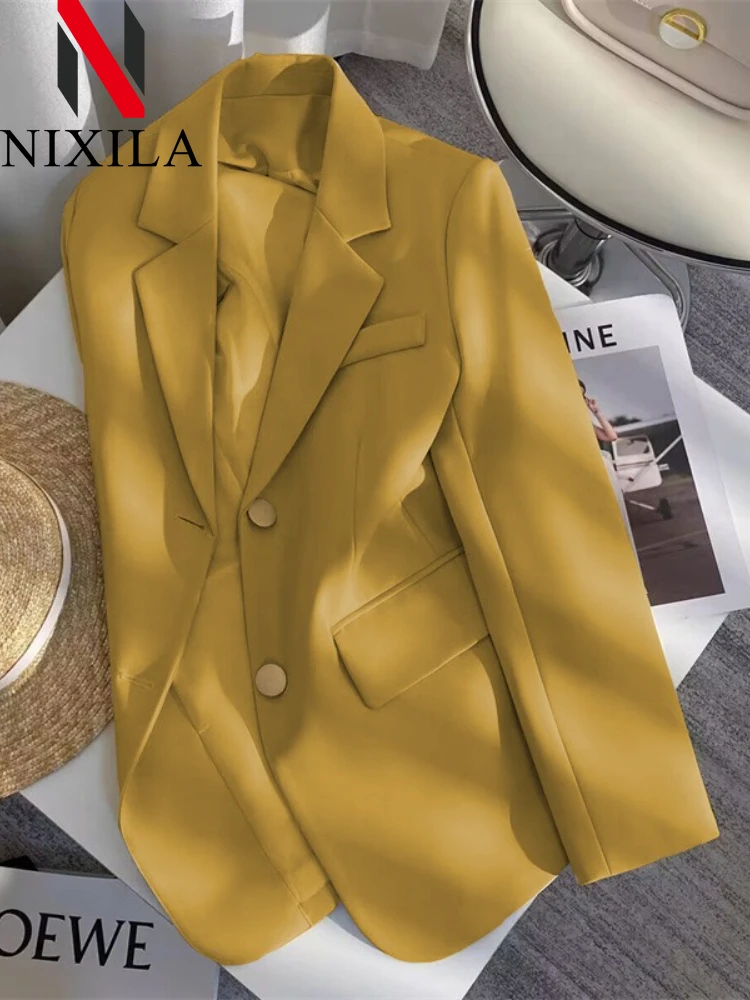 بليزر نسائي بصف أزرار مزدوج، م - مراجعة Men'S Fashion X وسعره
