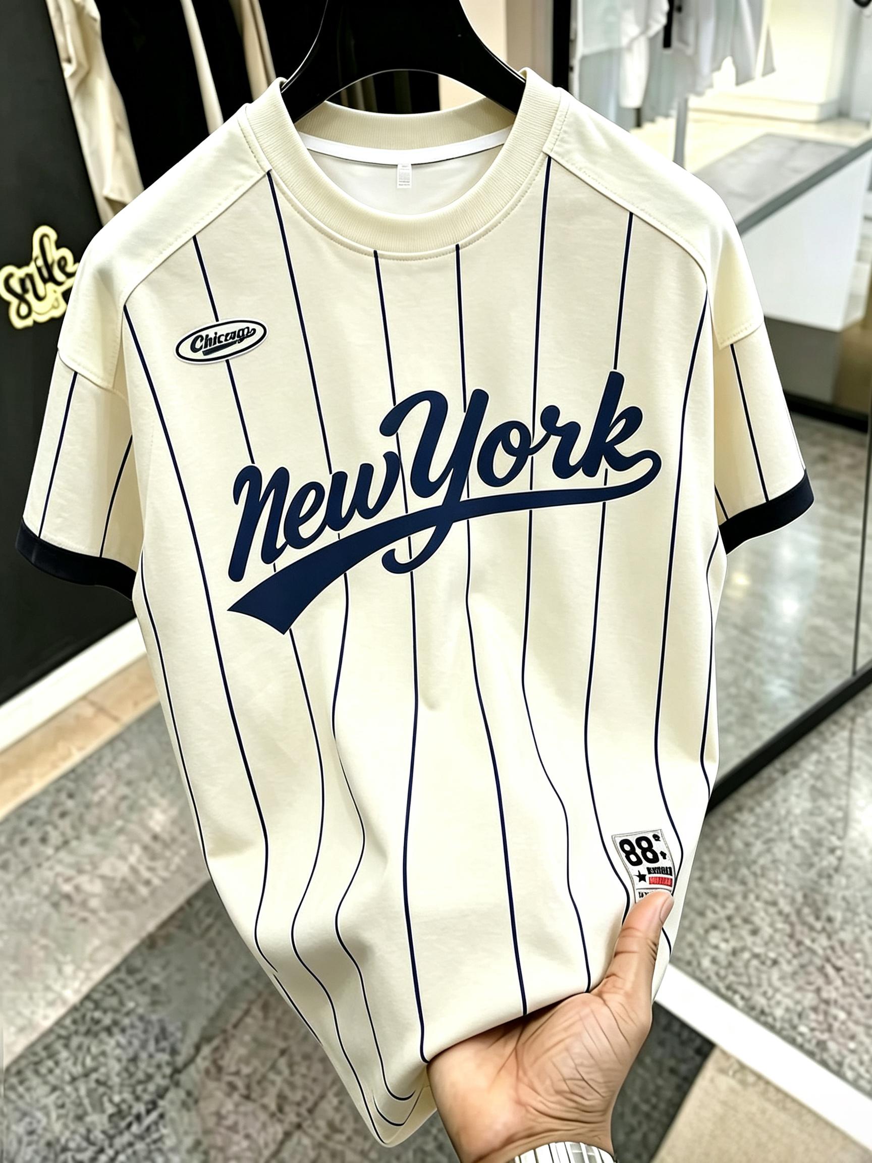 تي شيرت رجالي صيفي جديد وعصري  - مراجعة Men'S Fashion New York وسعره