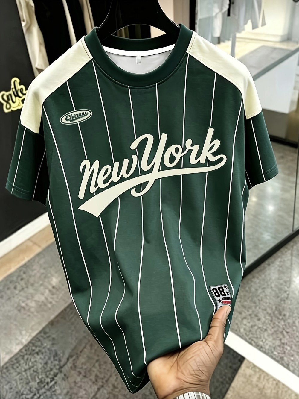 تي شيرت رجالي صيفي جديد وعصري  - مراجعة Men'S Fashion New York وسعره
