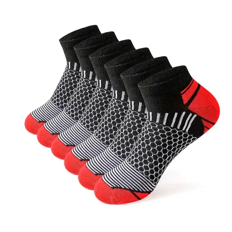 6 أزواج من الجوارب الرياضية ال - مراجعة Socks Ankle Men وسعره