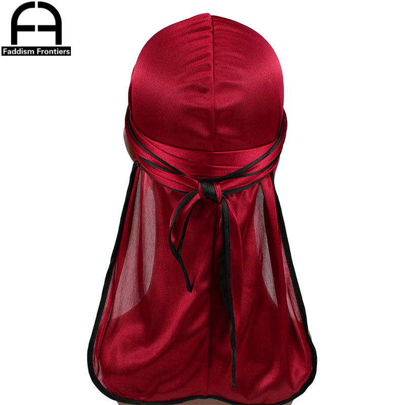 جديد موضة الرجال الساتان Durag - مراجعة Men'S Fashion With Hat وسعره